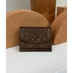 財布 スタッズフラップサイフ 593767 レディース