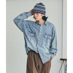 シャツ ライトデニムシャツ メンズ