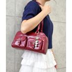 ハンドバッグ ダブルポケットバッグ