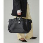 ハンドバッグ 「柳橋唯さんYouTube紹介アイテム」「YOUNG＆OLSEN」BELTED TOTE M