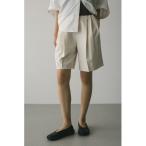 パンツ 3タックハーフパンツ レディース