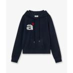 コート アウター DOT SMALL LETTER LOGO FLEECE HOODIE レディース メンズ