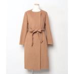 [BEAMS LIGHTS] no color пальто 38 Brown женский 