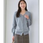 「7days Life Styling」 ニットカーディガン M ブルー レディース