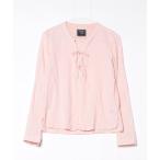 「Abercrombie&Fitch」 長袖ブラウス S ピンク レディース
