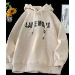 パーカー ゆったりシルエット　裏起毛オー