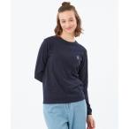 tシャツ 「WEB＆一部店舗」バッキンガムベア ワッペンロンT レディース