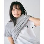 ショッピングカルバンクライン tシャツ 2枚パック ショートスリーブ クルーネックTシャツ レディース メンズ