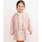 セットアップ ギュギュっとハート柄キルトジャケット+スカパンセットアップ(90~130cm) キッズ 子供服 女の子