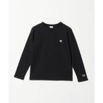 ショッピングチャンピオン tシャツ tシャツ 「Champion」ワンポイント ロングスリーブ / キッズ  140cm-160cm キッズ 子供服 男の子 女の子
