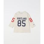ショッピングチャンピオン tシャツ tシャツ CHAMPION: フットボール プリント Tシャツ「KIDS」 キッズ 子供服