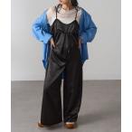 オールインワン 「MAGASIN DE MODE Onjna」サテン ビスチェ風 キャミオールインワン コンビネゾン 切り替え オケージョン フォーマ