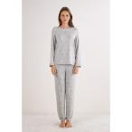 ショッピングパジャマ レディース パジャマ ルームウェア Soft Dreams デヴォレ ロングパジャマ レディース