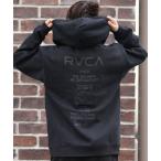パーカー RVCA/ルーカ バックプリントパーカー ジップアップパーカー BF044-P02 レディース