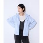 パーカー ポケットカラーZIPフーディ/598964 レディース