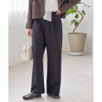 ショッピングセレモニー スラックス パンツ 「洗濯機可能 / セレモニー対応可」ポリエステル レーヨン ダンボール ストレート パンツ レディース