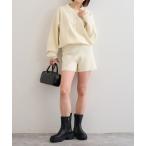 オールインワン えり付きニットロンパース