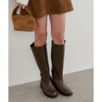 ブーツ KOMOREBI MUSEUM /コモレビミュージアム レザーロングブーツ レディース