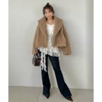  брюки [STYLEUPPANTS] высокий талия flair женский 