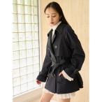 ショッピングトレンチコート トレンチコート コート バリエーションミドルトレンチコート レディース