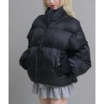 ダウンコート ダウンジャケット 「ユニセックス」オーバーサイズ中綿ダウンジャケット レディース