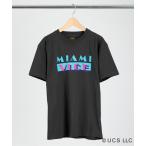 t рубашка [ Chadwick Products / коричневый dowik Pro daktsu]/ MOVIE TEE /[ Miami Vice ] мужской женский 