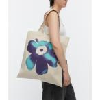 ショッピングマリメッコ トートバッグ 「kioski」Vankka Akvarelli Unikko /  fabric bag レディース