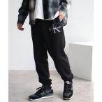 スウェットパンツ ジャージ 「Calvin Klein/カルバンクライン」 MONOGRAM FLEECE JOGGER/モノグラム プリント スウェ