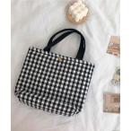 トートバッグ Liaa/ギンガムチェック ミニトートバッグ A18460 レディース