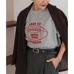 tシャツ 「追加2」「HANDTEX/ハンドテックス」プリントロゴT レディース