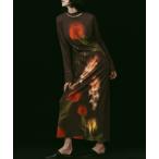 ワンピース 「Knuth Marf」blurry flower one piece