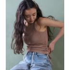 [FREAK'S STORE] безрукавка tops свободный бежевый женский 