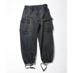 「NAUTICA」 カーゴパンツ MEDIUM ブラック メンズ