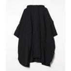 ショッピングポンチョ 「UNTITLED」 ポンチョ 02 ブラック レディース