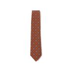 ショッピングネクタイ ネクタイ Seaward ＆ Stearn / シルク 小紋柄 プリント ネクタイ