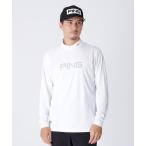 tシャツ 「PING APPAREL」メッシュジャカードハイネックシャツ 「GOLD」 (MENS) メンズ