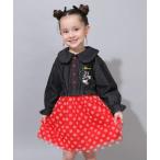 ワンピース ディズニー デニムシャツ ドッキングワンピース 0768K キッズ 子供服 女の子