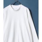 tシャツ Organic Cotton High neck T-Shirt/オーガニックコットン ハイネック Tシャツ ロンT メンズ レディース メ