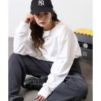ショッピングTIB tシャツ ラグラン切替オーバーT レディース