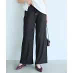 パンツ シボラメシャーリングイージーパンツ レディース