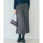 スカート プリーツフレアスカート
