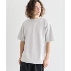 tシャツ メンズソフトジャージモックネックTシャツ メンズ