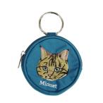 ポーチ アニマル刺繍丸ポーチ レディース メンズ