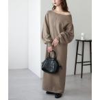 ワンピース モチモチワンショルワンピース