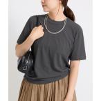 tシャツ 「追加」ATON/エイトン 別注 FRESCA SINGLE JERSEY Tシャツ レディース