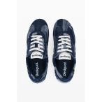 スニーカー デニムパッチワーク Dロ