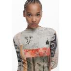 ワンピース コラージュフィットドレス