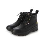 ショッピングレース ブーツ 「レイン対応」レースアップショートブーツ（LCS メリベル） レディース