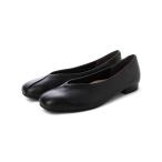 バレエシューズ パンプス 「WEB限定」スクエアトゥVカットフラットシューズ