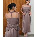 ショッピングドット ドレス ドットリボンビスチェ マルチway ドレス 2点セット 結婚式 ワンピース パーティードレス オケージョンドレス お呼ばれ 二次会 成人式 同